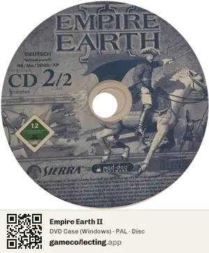 Empire Earth II Computer, PAL disc