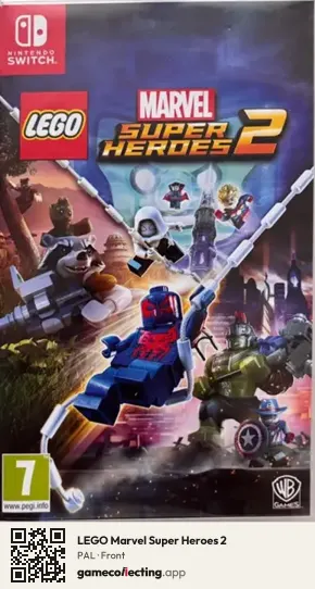 LEGO Marvel Super Heroes 2 Nintendo Switch, PAL box front