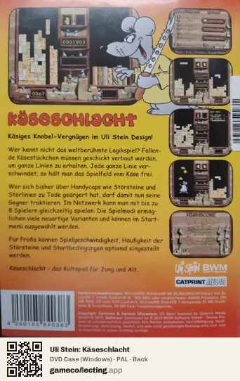 Uli Stein: Käseschlacht Computer, PAL box back