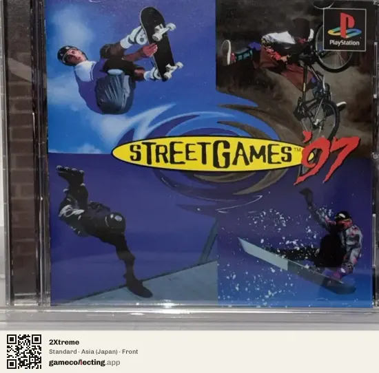 2Xtreme PlayStation, Asia box front