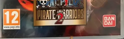 One Piece: Pirate Warriors 2, the PEGI square on its front