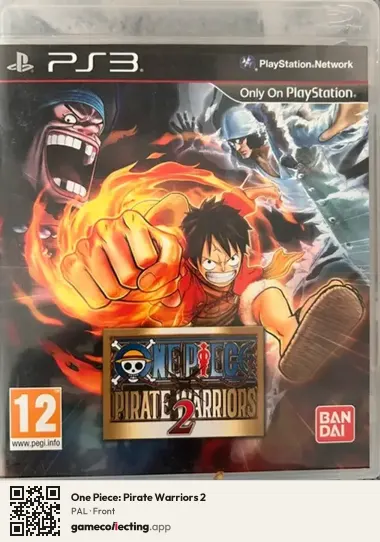 One Piece: Pirate Warriors 2 PlayStation 3, PAL box front