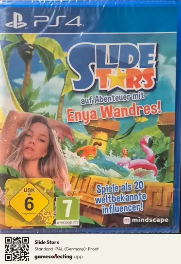 Slide Stars PlayStation 4, Germany box front
