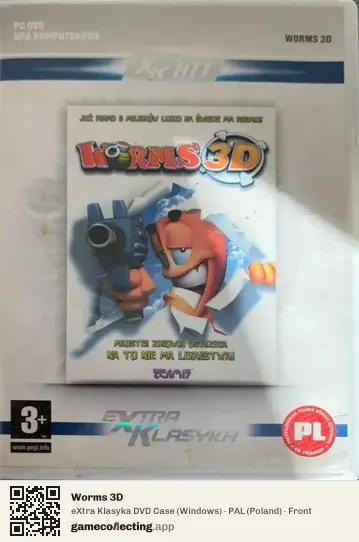Worms 3D Computer, Poland box front