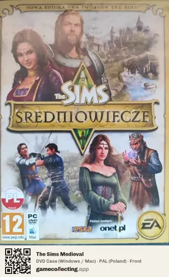 The Sims Medieval Computer, Poland box front