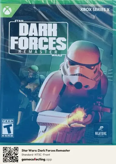Star Wars: Dark Forces Remaster Xbox Series X, NTSC box front