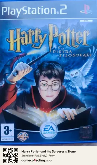 Harry Potter and the Sorcerer's Stone PlayStation 2, Italy box front