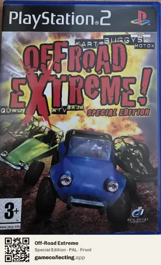 Off-Road Extreme PlayStation 2, PAL box front