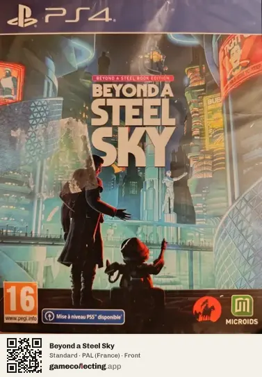 Beyond a Steel Sky PlayStation 4, France box front