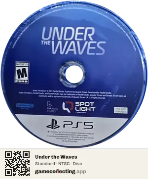 Under the Waves PlayStation 5, NTSC disc