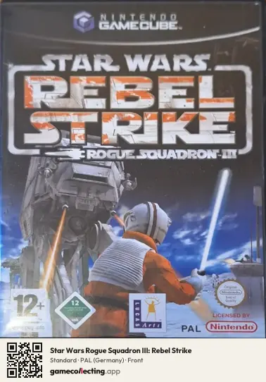 Star Wars Rogue Squadron III: Rebel Strike Nintendo GameCube, Germany box front