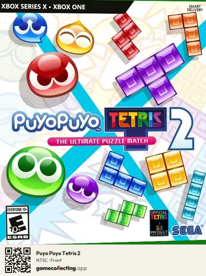 Puyo Puyo Tetris 2 Xbox Series X, NTSC box front