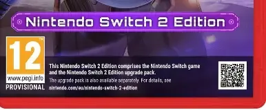 Metroid Prime 4: Beyond, the PEGI square on its front