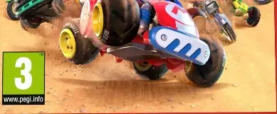 Mario Kart World, the PEGI square on its front