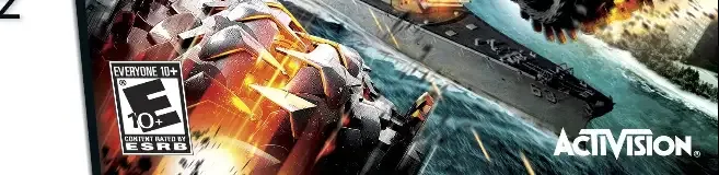 Battleship, the ESRB box on its front