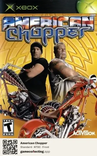 American Chopper Xbox, NTSC box front