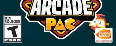 Namco Museum Arcade Pac, the ESRB box on its front