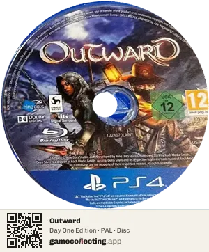 Outward PlayStation 4, PAL disc