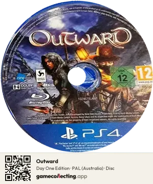 Outward PlayStation 4, PAL disc