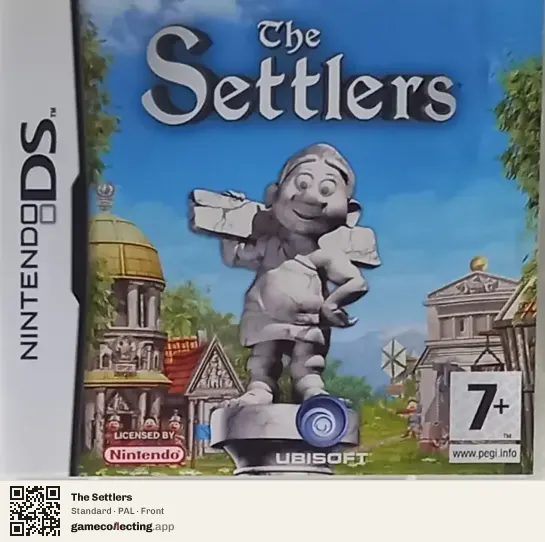 The Settlers Nintendo DS, PAL box front