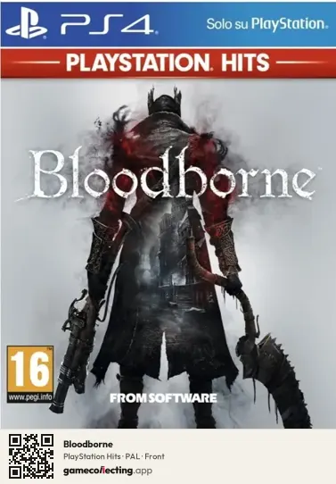 Bloodborne PlayStation 4, PAL box front