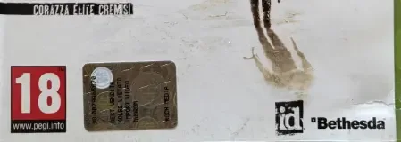Rage, the PEGI square on its front