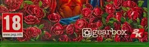 Borderlands 3, the PEGI square on its front