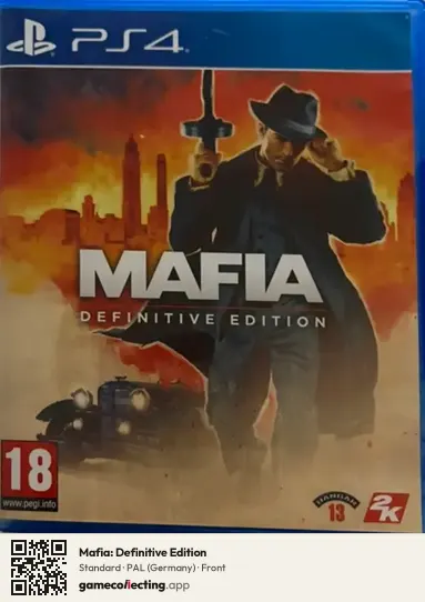 Mafia: Definitive Edition PlayStation 4, Germany box front