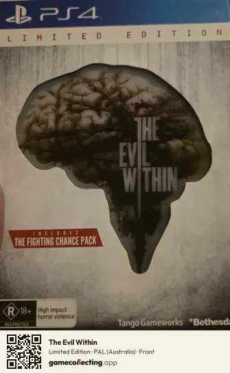The Evil Within PlayStation 4, Australia box front