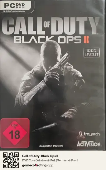 Call of Duty: Black Ops II Computer, Germany box front