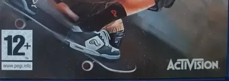 Tony Hawk's Downhill Jam, the PEGI square on its front