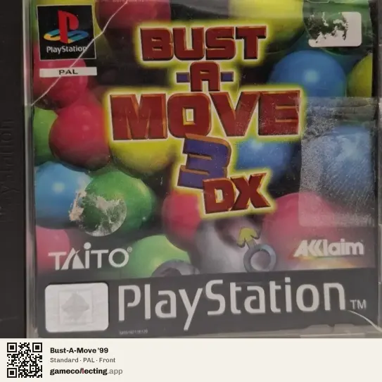 Bust-A-Move '99 PlayStation, PAL box front