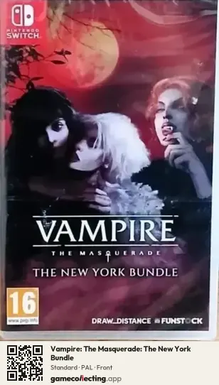 Vampire: The Masquerade: The New York Bundle Nintendo Switch, PAL box front