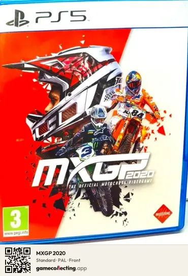 MXGP 2020 PlayStation 5, PAL box front