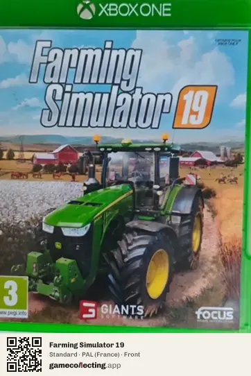 Farming Simulator 19 Xbox One, France box front