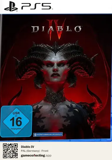 Diablo IV PlayStation 5, Germany box front