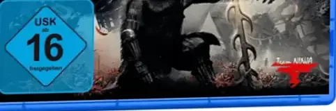 Nioh Collection, the USK square on its front