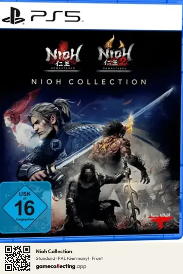 Nioh Collection PlayStation 5, Germany box front