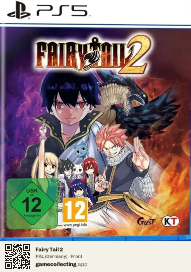 Fairy Tail 2 PlayStation 5, Germany box front