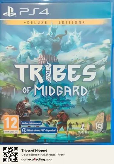 Tribes of Midgard PlayStation 4, France box front
