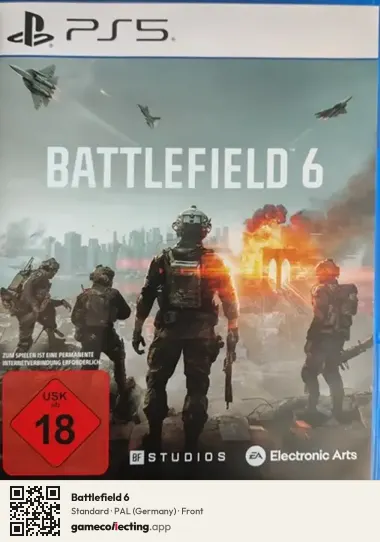 Battlefield 6 PlayStation 5, Germany box front