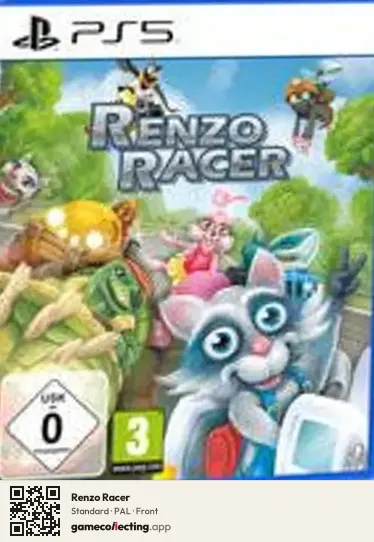 Renzo Racer PlayStation 5, PAL box front