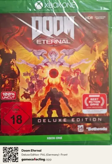 Doom Eternal Xbox One, Germany box front