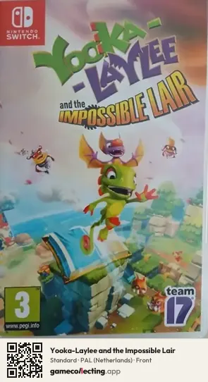 Yooka-Laylee and the Impossible Lair Nintendo Switch, Netherlands box front