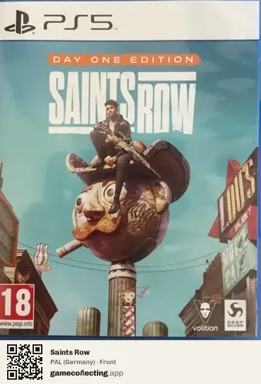 Saints Row PlayStation 5, Germany box front