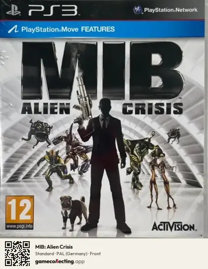 MIB: Alien Crisis PlayStation 3, Germany box front