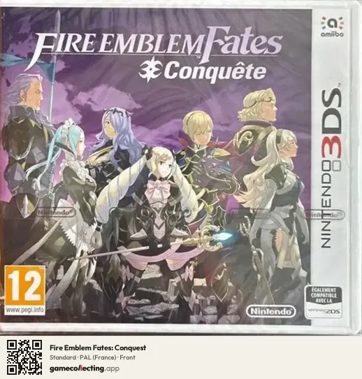 Fire Emblem Fates: Conquest Nintendo 3DS, France box front