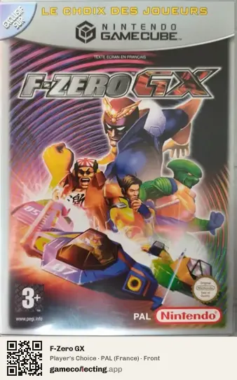 F-Zero GX Nintendo GameCube, France box front