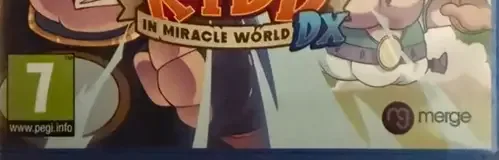 Alex Kidd in Miracle World DX, the USK square on its front