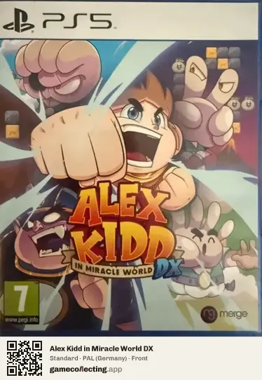 Alex Kidd in Miracle World DX PlayStation 5, Germany box front